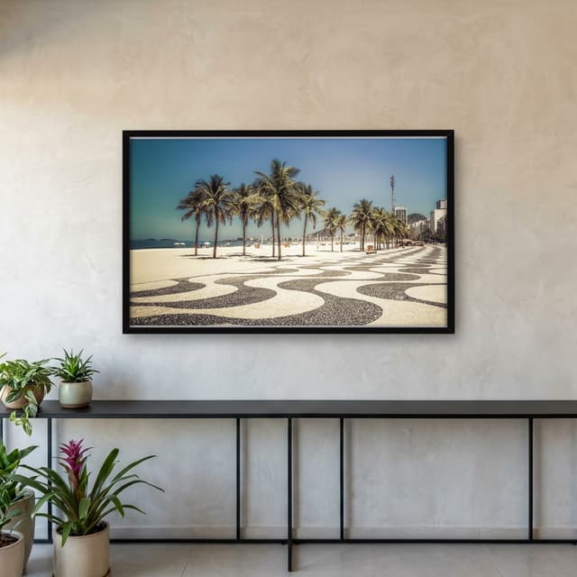Quadro Decorativo Copacabana Rio de Janeiro - Paisagem