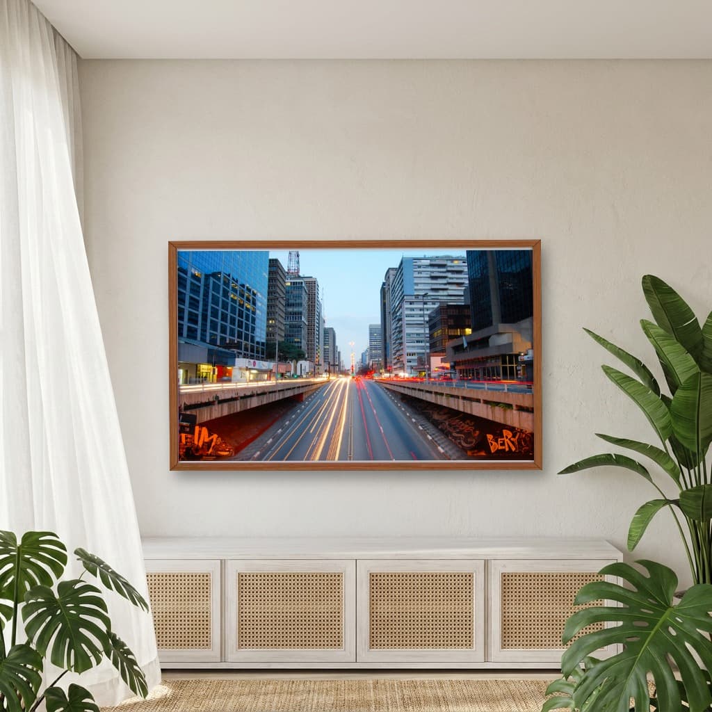 Quadro Decorativo Avenida Paulista São Paulo - Paisagem Urbana