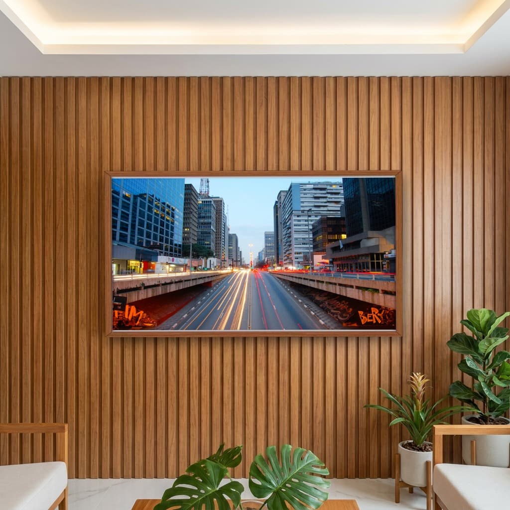 Quadro Decorativo Avenida Paulista São Paulo - Paisagem Urbana