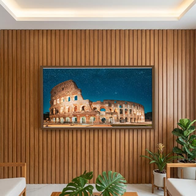 Quadro Decorativo Coliseu Itália - Paisagem