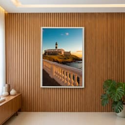 Quadro Decorativo Farol da Barra Bahia - Paisagem