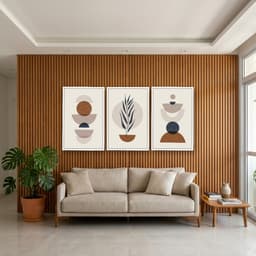 Kit 3 Quadros Decorativos Boho