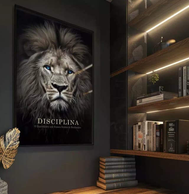 Quadro Decorativo Disciplina o Ingrediente