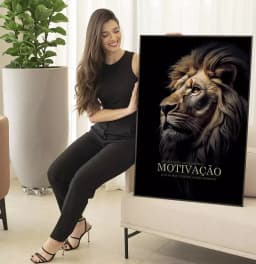 Quadro Decorativo Perder Pode Ser a Melhor Motivação