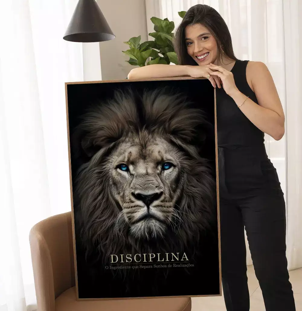 Quadro Decorativo Disciplina o Ingrediente