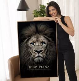 Quadro Decorativo Disciplina o Ingrediente