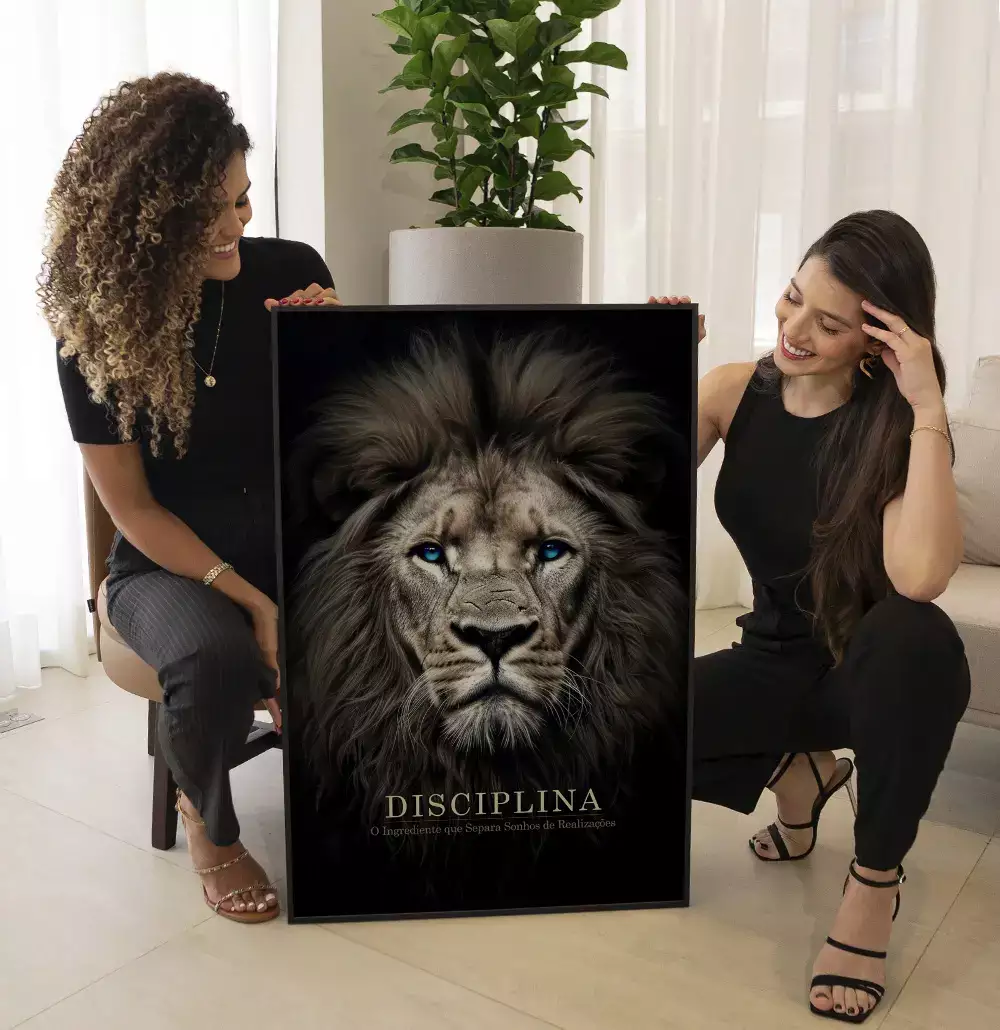 Quadro Decorativo Disciplina o Ingrediente