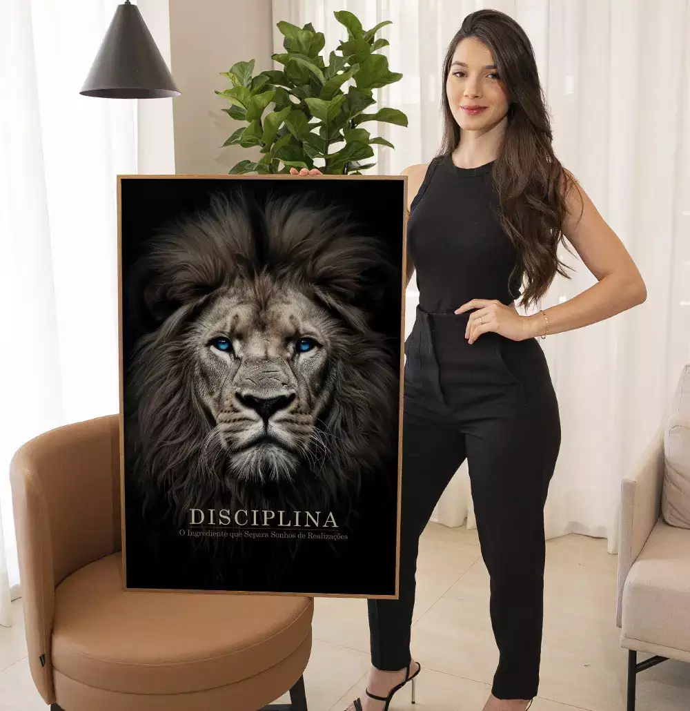Quadro Decorativo Disciplina o Ingrediente