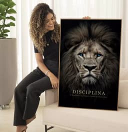Quadro Decorativo Disciplina o Ingrediente