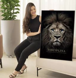 Quadro Decorativo Disciplina o Ingrediente