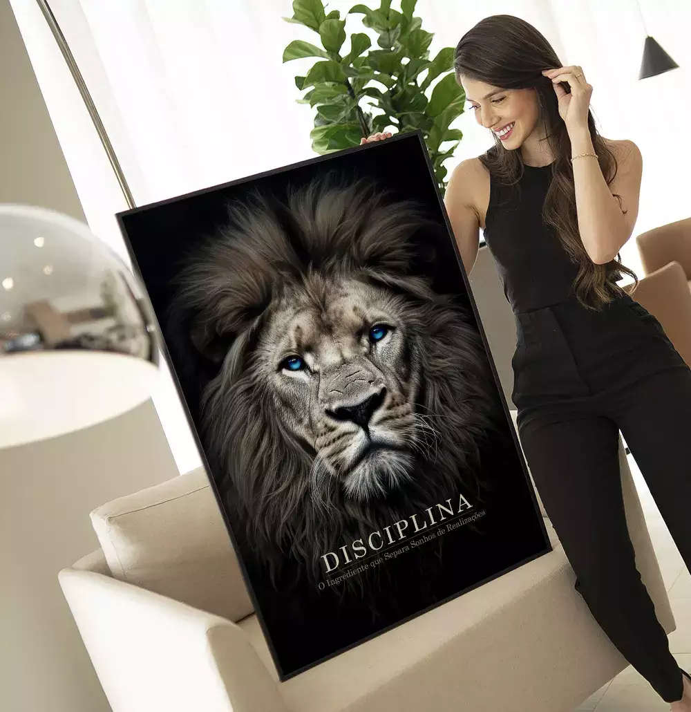 Quadro Decorativo Disciplina o Ingrediente