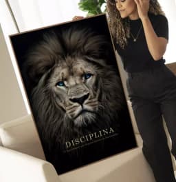 Quadro Decorativo Disciplina o Ingrediente