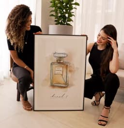 Quadro Decorativo Perfume Coco Chanel N5
