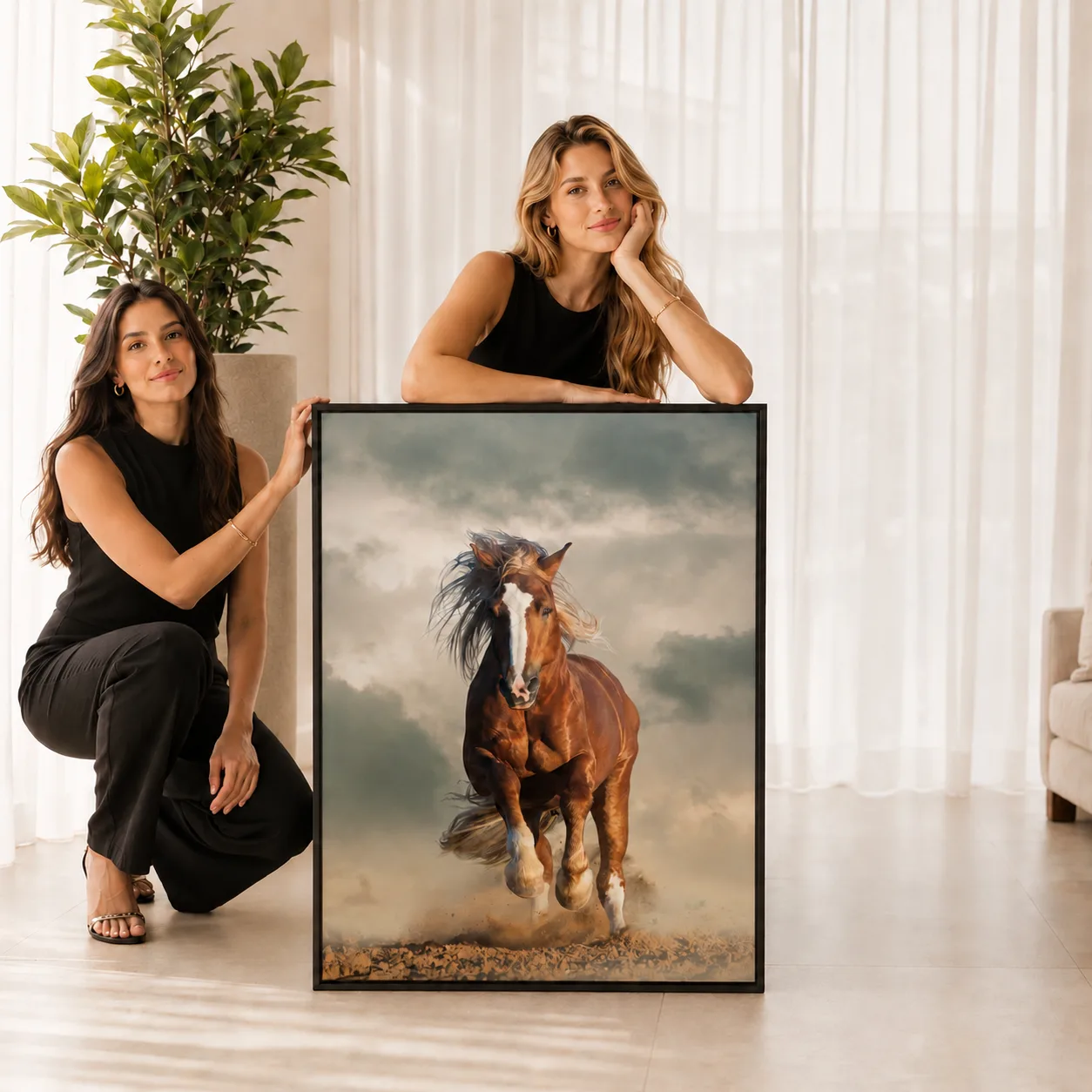 Quadro Decorativos Cavalo Alma Selvagem
