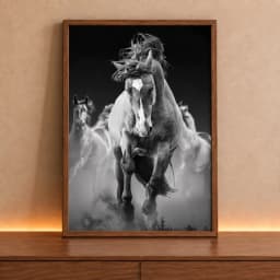 Quadro Decorativos à Frente da Manada