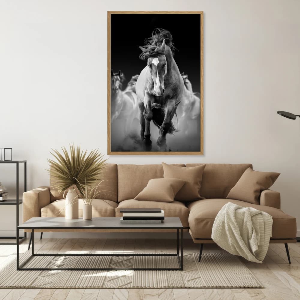 Quadro Decorativos à Frente da Manada