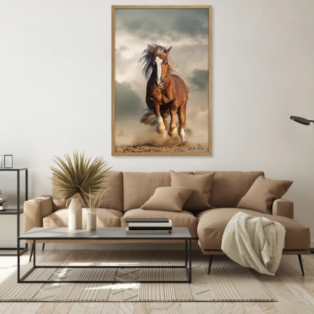 Quadro Decorativos Cavalo Alma Selvagem