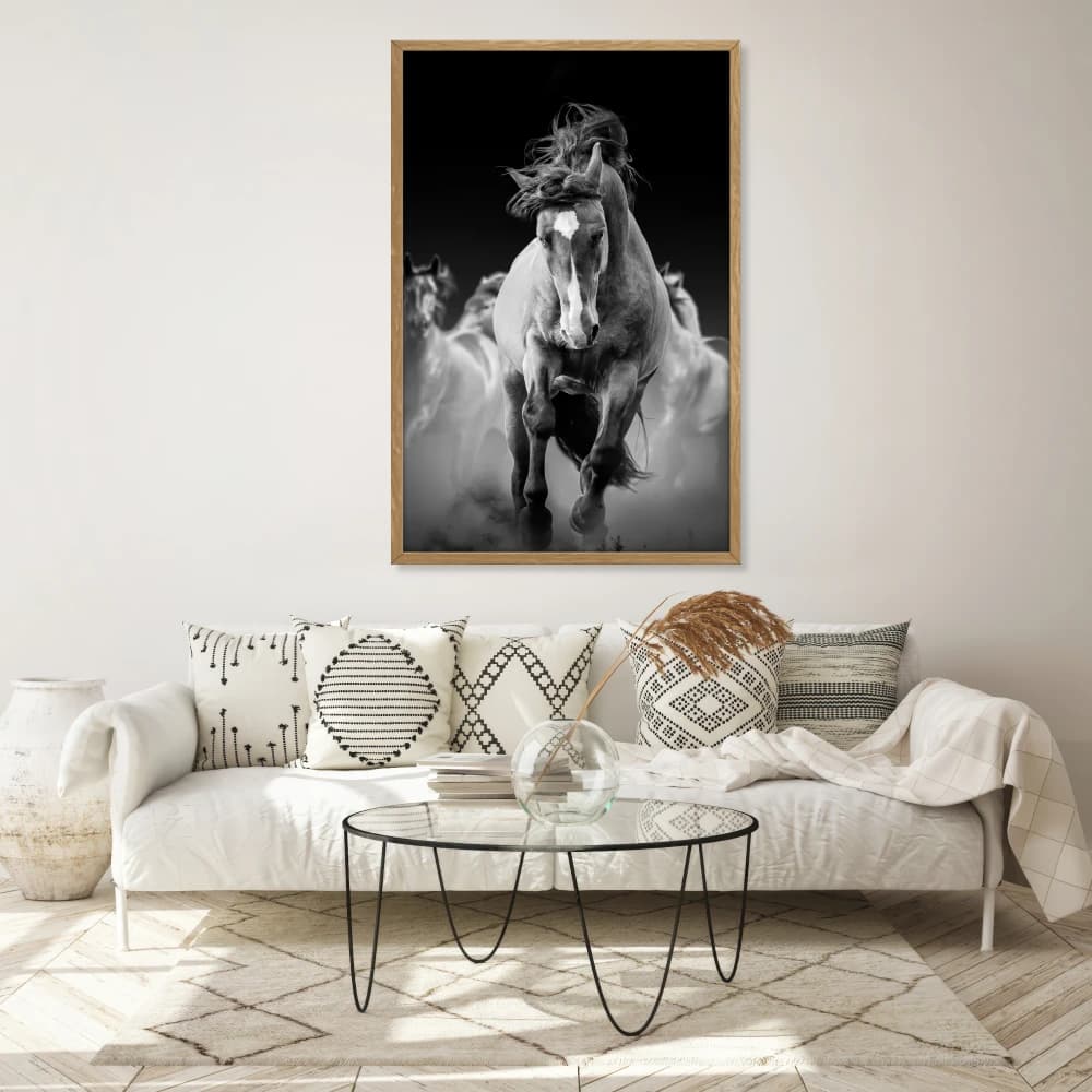 Quadro Decorativos à Frente da Manada