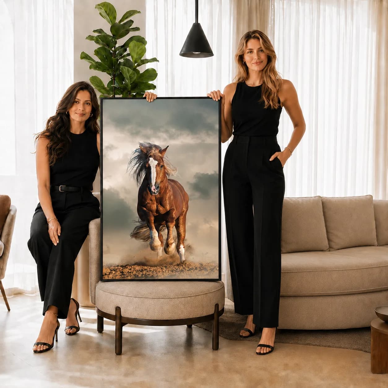 Quadro Decorativos Cavalo Alma Selvagem