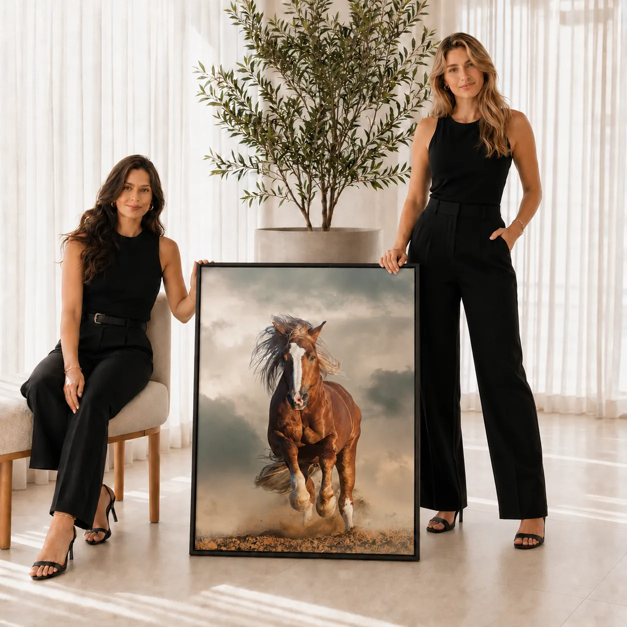 Quadro Decorativos Cavalo Alma Selvagem