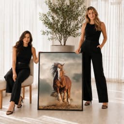 Quadro Decorativos Cavalo Alma Selvagem