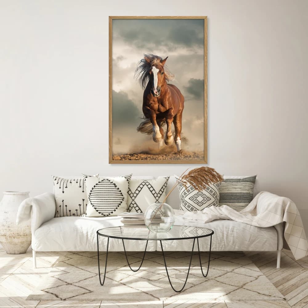 Quadro Decorativos Cavalo Alma Selvagem